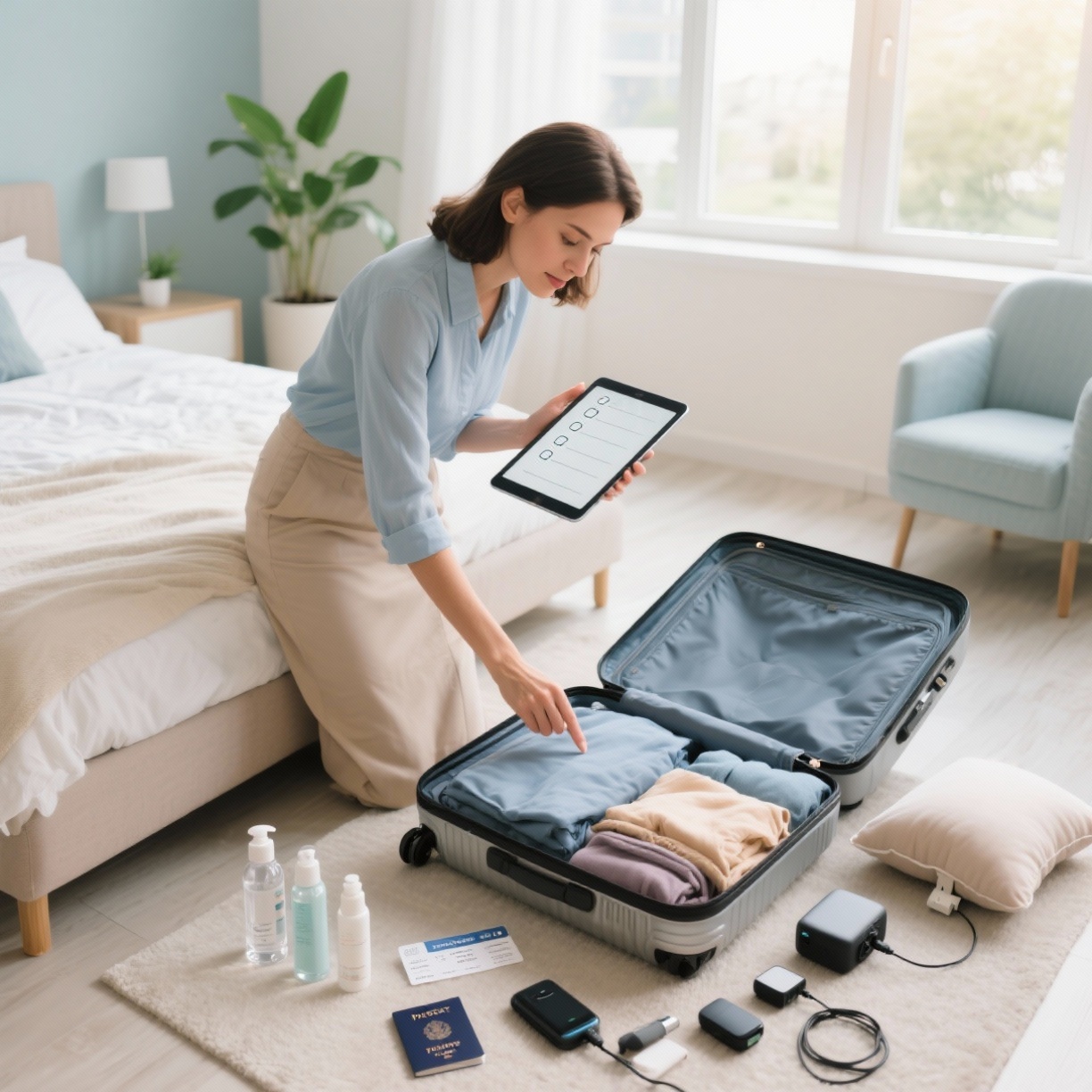 Checklist invisível: organização pré-viagem para zero imprevistos