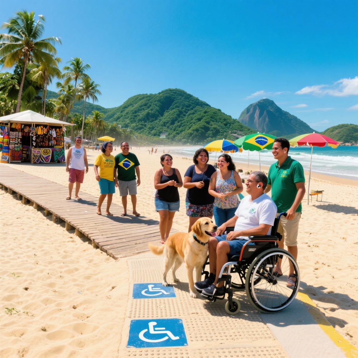 Roteiros acessíveis no Brasil: praias, serras e cultura o ano todo