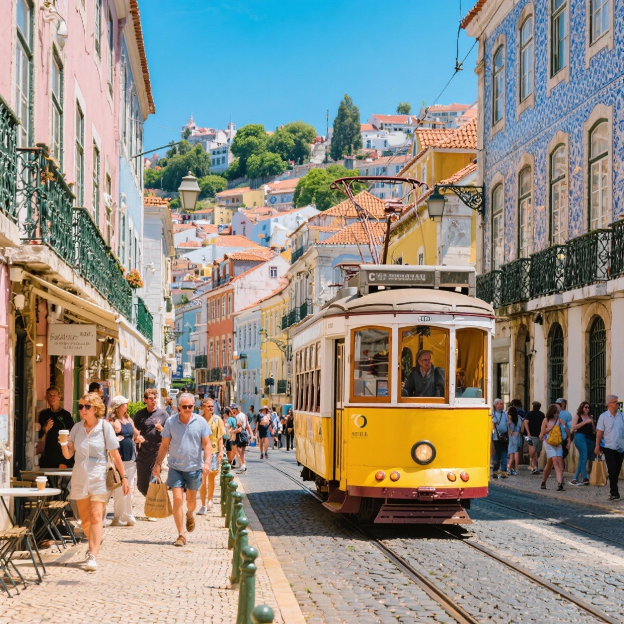 Ritmo de Lisboa: transporte, bairros e clima no dia a dia